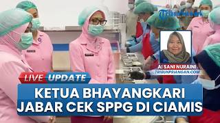 Ketua Bhayangkari Jabar Cek SPPG Kemala Bhayangkari di Ciamis, Pastikan Kualitas Makanan Terjaga