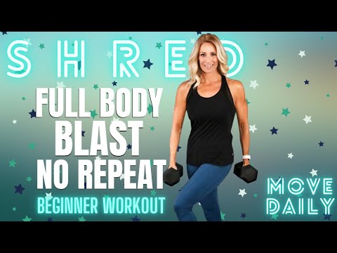 20 Minute No Repeat FULL BODY BLAST |  Beginner Workout