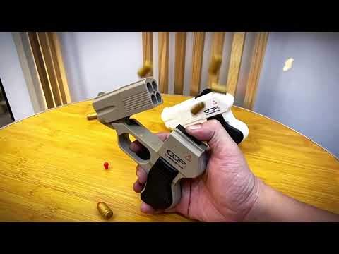 COP 357 Derringer Toy Gun Semi Auto Dart Blaster