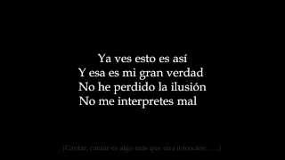 Mago de oz mas que una intencion (Letra)