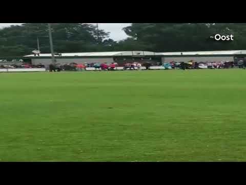 Vechtpartij bij amateurwedstrijd tussen ZVV '56 en VV IJsselstreek