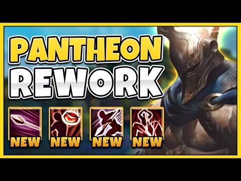 WTF! NEW PANTHEON REWORK IS 100% BEYOND BROKEN! (INVINCIBLE) REWORKED PANTHEON - League of Legends