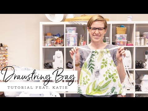 This DIY Drawstring Backpack is a Cinch! | Spoonflower