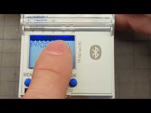 GEZE Programmumstellung über Schaltuhr