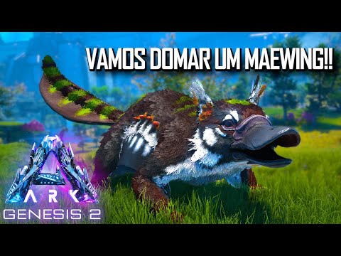 Vamos domar um MAEWING!! ARK: Survival Evolved/DLC Genesis 2 [EP2] (PORTUGUÊS)