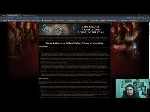Path of Exile: Thoughts and Opinions About Game Balance and Ascendancy Changes Echoes of the Atlas