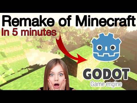 Revolutionary Realistic Minecraft Remake in Godot 4 🌐
