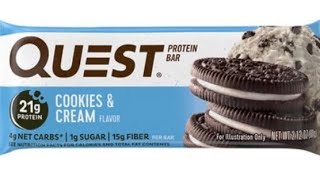 Protein Bar Review Guy Episode 30 - Quest Cookies and Cream