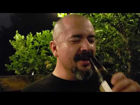 Luis in his misery eating a ghost pepper