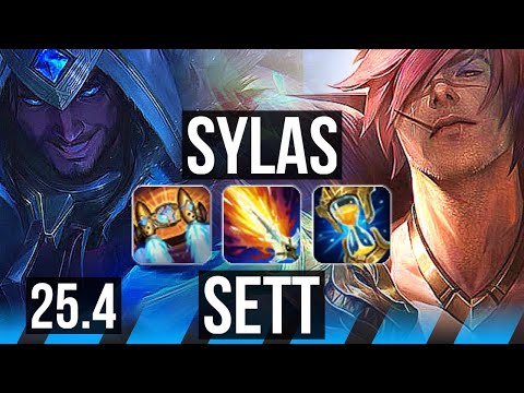 SYLAS vs SETT (MID) | 9/4/12, 500+ games | KR Diamond | 25.4
