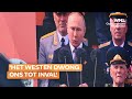 Poetin haalt uit naar Westen maar verklaart niet de oorlog aan Oekraïne: 'Dunne speech'