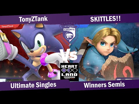 Heartland Showdown Winners Semis - TonyZTank (Sonic) Vs. SKITTLES!! (Young Link)