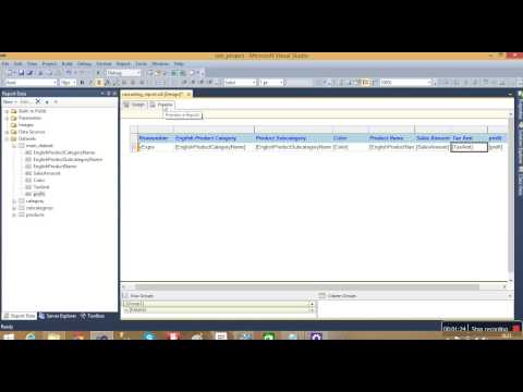 How to Create Calculated Columns in SSRS-Video21