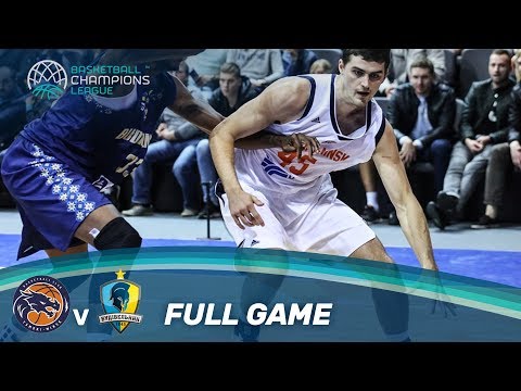 Tsmoki-Minsk (BLR) vs Budivelnyk (UKR) - Full Game - Basketball Champions League 17-18