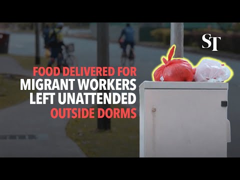 Left to the elements: Delivery companies leaving workers' food unattended