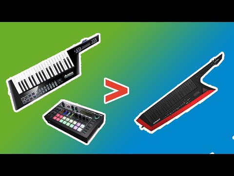 why I prefer the Alesis Vortex to the Ax Edge | Keytar Comparison