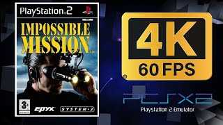 Impossible Mission | PS2 (PCSX2) | 4K UHD