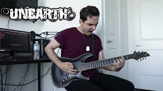 UNEARTH | Incinerate | GUITAR COVER (2018)