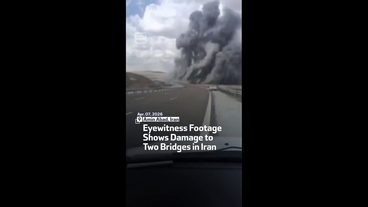 Video | Eyewitness Footage Shows Damage to Two Bridges in Iran