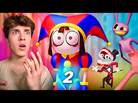 NADA ES REAL !! | The Amazing Digital Circus - Episodio 2 (Reacción)