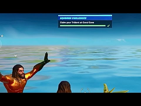 Aquaman Week 5 Challenge Get Aquaman Skin and Trident Pickaxe FORTNITE