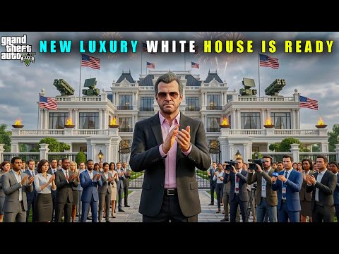 GTA 5 : FINALLY $500 MILLION DOLLAR WHITE HOUSE IS READY || BB GAMING