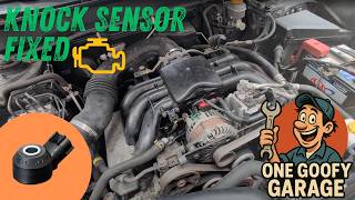 Subaru 3.6 Knock Sensor Replacement