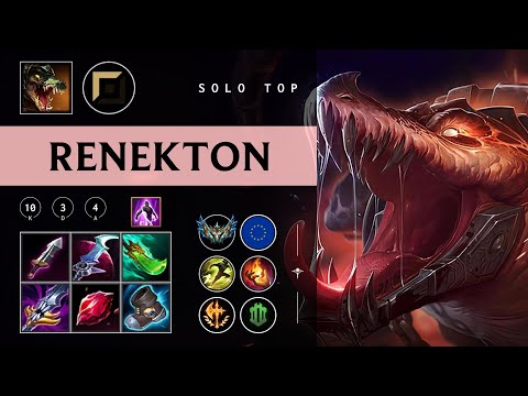 Renekton Top vs Kled - EUW Challenger Patch 26.01