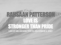 Rahsaan Patterson - Love Is Stronger Than Pride (Tokyo 2007)