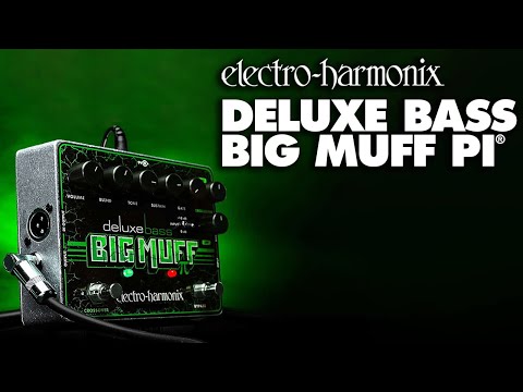Electro-Harmonix Deluxe Bass Big Muff Pi Fuzz / Distortion / Sustainer Pedal