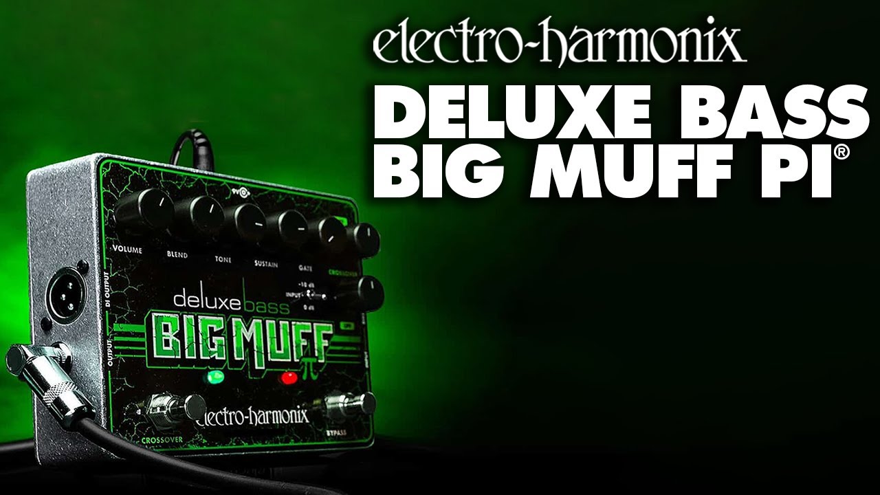 Electro Harmonix Deluxe Bass Big Muff Pi Overdrive/Fuzz Pedal