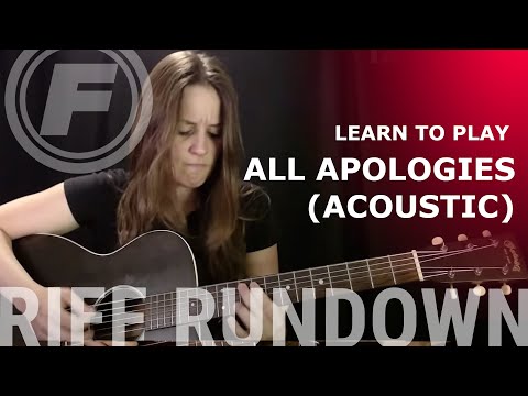 Learn to play "All Apologies" Acoustic by Nirvana | Riff Rundown