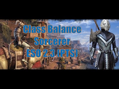 Class Balance Sorcerer Update with Thieves Guild 2.3