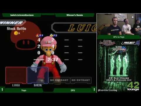 Construct 59 - Yoyo vs DFU - Melee Winners Semis