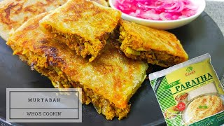 Murtabak Guna Roti Paratha Resepi / Murtabak with 