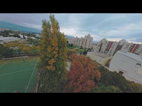 Mertojak - Split FPV flytrough testing (rainy dark day) - Shendrone Terraplane