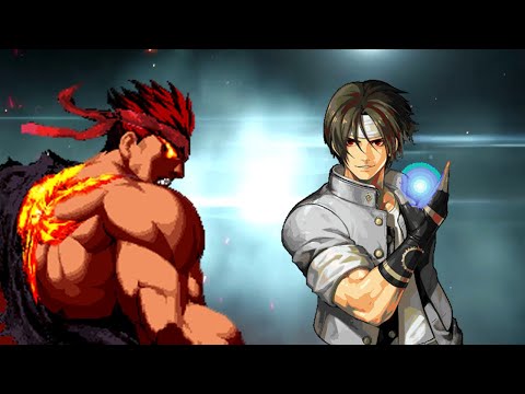 Mugen - Evil Ryu vs. Mr. Kyo