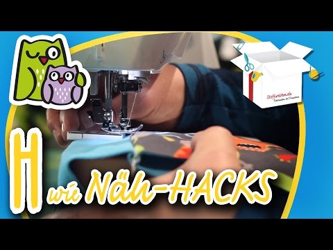 Näh HACKS | Nählexikon A-Z #8 | Nähschule Anleitung Nähen lernen für Anfänger