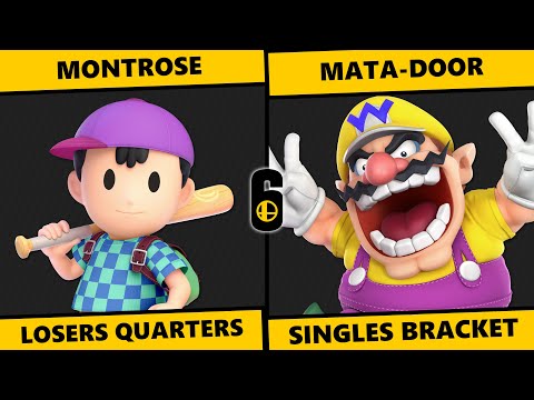 Full Price 6: Losers Quarters - Montrose (Diddy, Ness) Vs Mata-Door (Wario) SSBU Singles