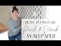How To Hang Peel And Stick Wallpaper Simple Tips To Do It Yourself