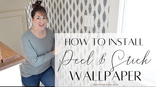 How to Hang Peel and Stick Wallpaper | Simple Tips to Do It Yourself