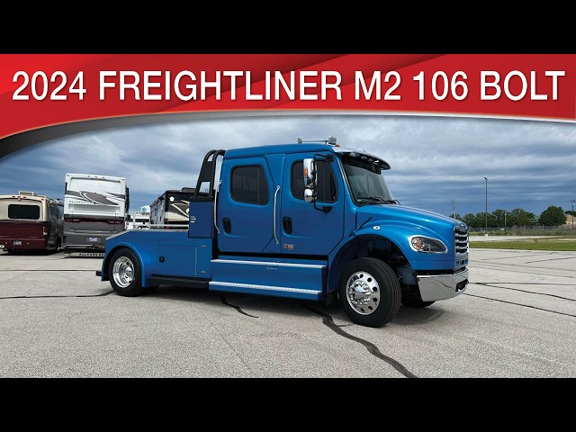 Preview image of 2024 Freightliner M2 106 Plus Bolt Custom Hauler youtube video