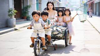 4個小乞丐賣魚養活媽媽，殊不知他們是首富全城搜索的繼承人，被接回豪門寵上天，逆轉人生！#短劇 #逆襲 #萌娃 #親情