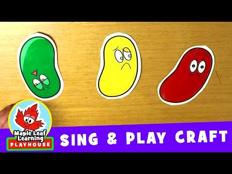 Jelly Beans Song | Sing and Play Craft | Maple Leaf Learning Playhouse
