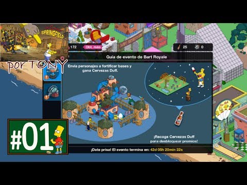 Los Simpson Springfield "Bart Royale, Capítulo 1 - El Megarrecinto de Juegos" por Tony