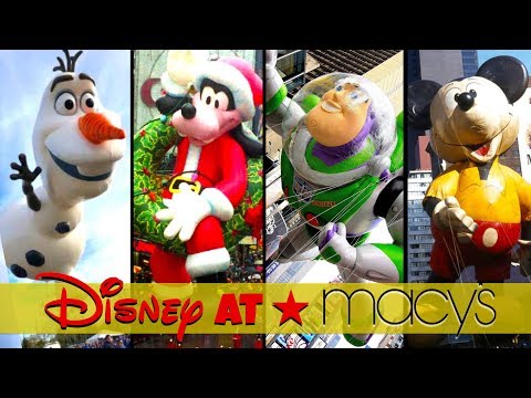 Top 10 Disney Balloons at the Macy's Thanksgiving Day Parade | Disney Parade History