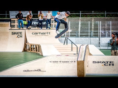ESC Basel European Open Skateboarding 2018 Final (Aurelien Giraud, Benjamin Garcia, Matias del Olio)