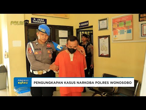 POLRES WONOSOBO MENGUNGKAP KASUS PEREDARAN NARKOBA JENIS SABU DAN GANJA