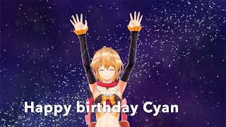 Birthday party with my friends! お誕生日会！¡Fiesta de cumpleaños con mis amigos! Cyan Sarutobi Vtuber