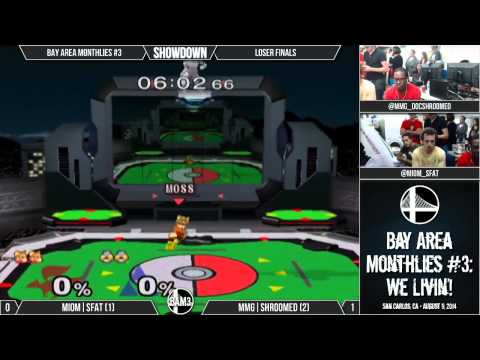 Bay Area Monthlies #3 - Loser Finals - MIOM|SFAT (Fox) vs MMG|Shroomed (Sheik)